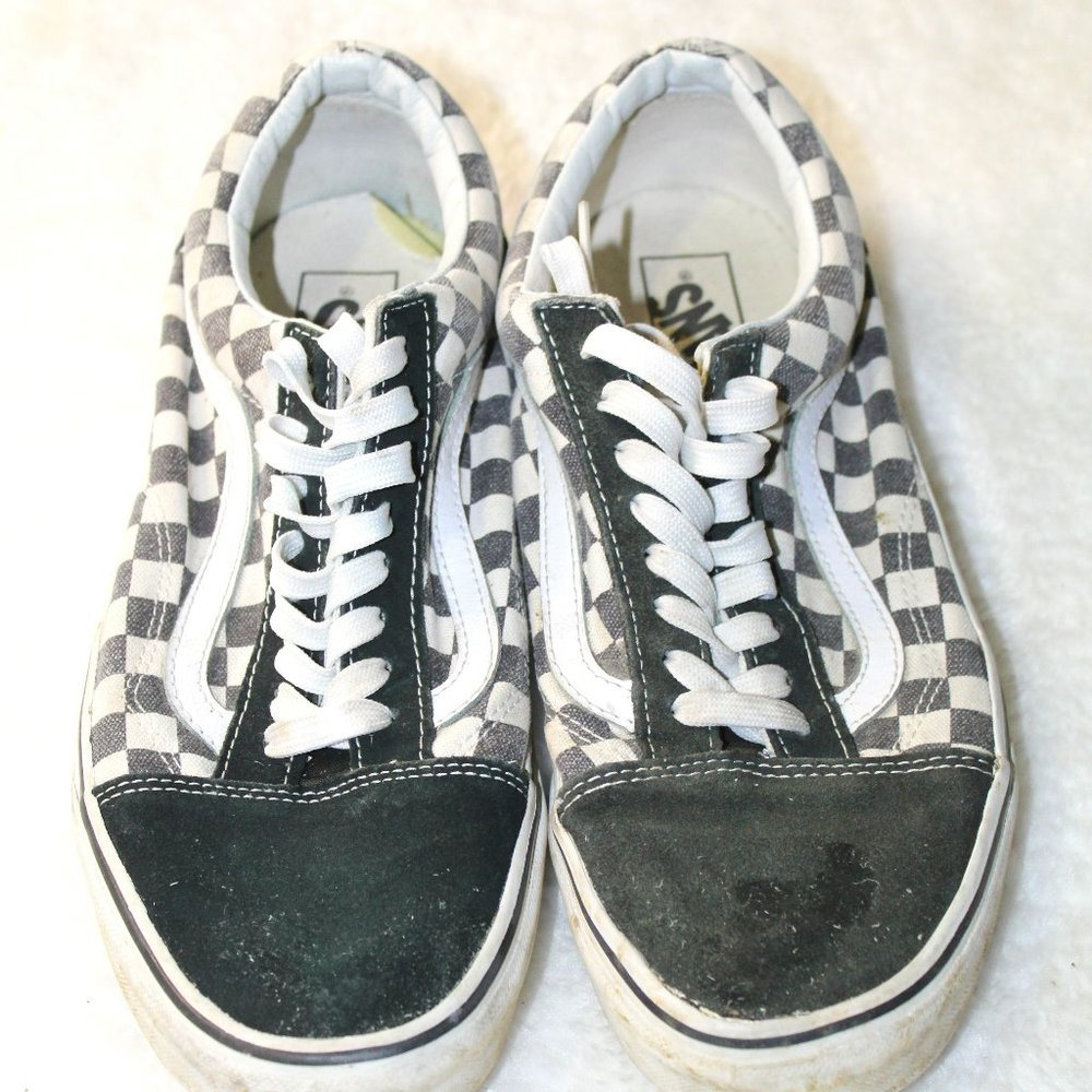 Vans checker print
